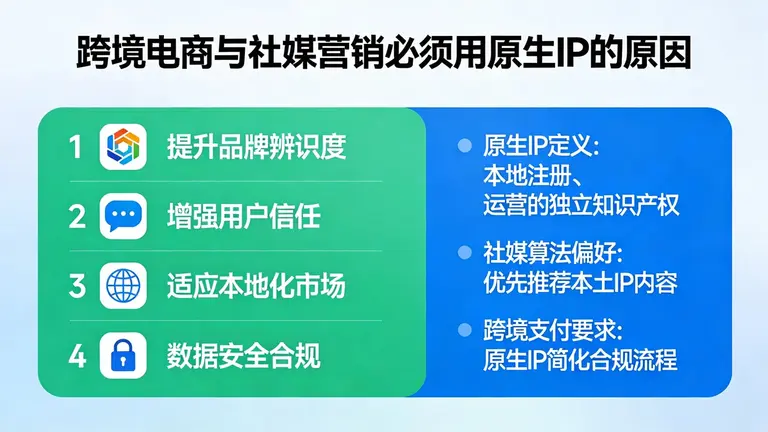 为什么跨境电商和社媒营销必须用原生IP