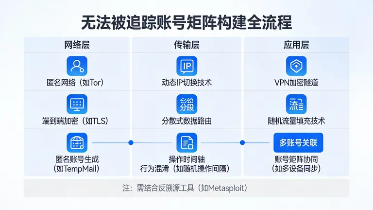 从网络层到应用层，剖析如何构建无法被追踪的账号矩阵