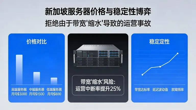 新加坡服务器价格与稳定性博弈：拒绝由于带宽“缩水”导致的运营事故