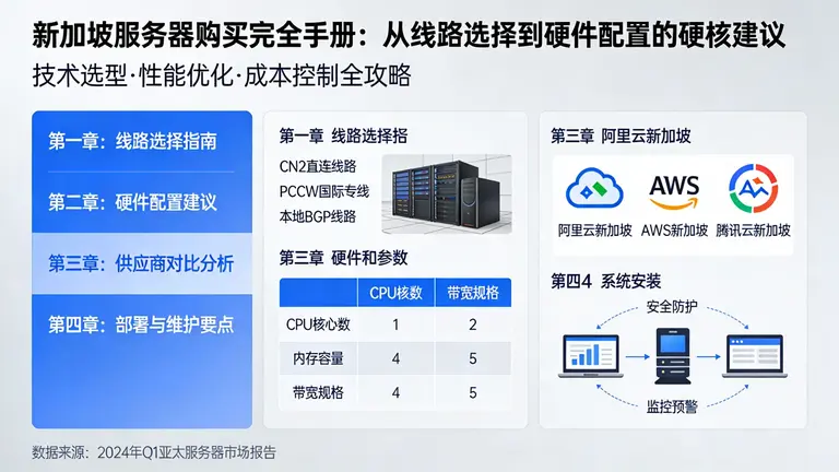 新加坡服务器购买完全手册：从线路选择到硬件配置的硬核建议