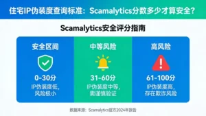 住宅IP伪装度查询标准：Scamalytics分数多少才算安全？