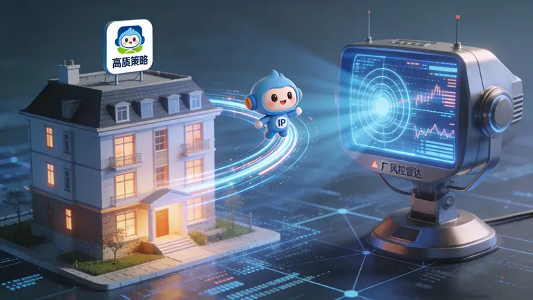 利用高品质原生住宅IP资源，绕过各种大厂的风控雷达