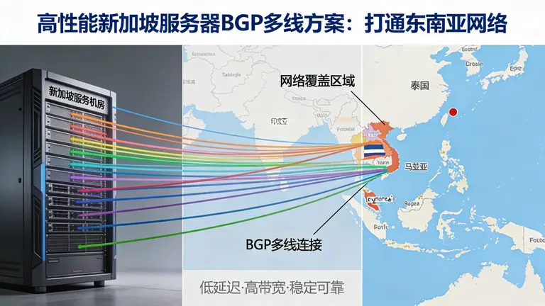 高性能新加坡服务器BGP多线方案：打通东南亚网络