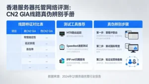 香港服务器托管网络评测：CN2 GIA线路真伪辨别手册