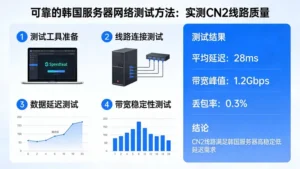 可靠的韩国服务器网络测试方法：实测CN2线路质量