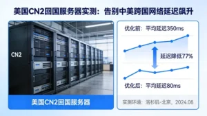 美国CN2回国服务器实测：告别中美跨国网络延迟飙升