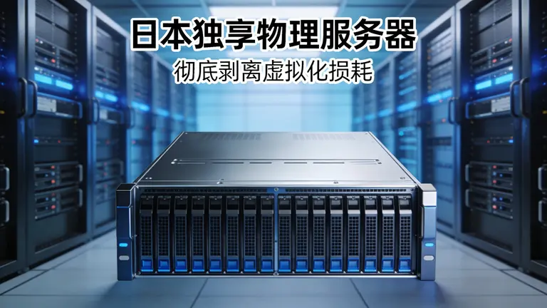 日本独享物理服务器彻底剥离了虚拟化损耗