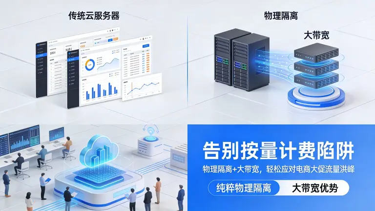 从底层硬件独享到CN2直连网络，全面拆解独立服务器的TCO优势