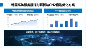 韩国高防服务器延时高吗？解析CN2直连打破卡顿魔咒
