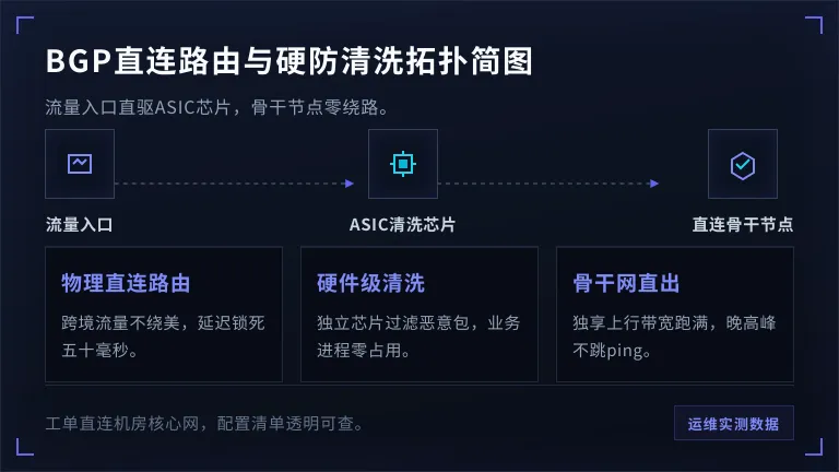 台湾硬防服务器路由清洗拓扑