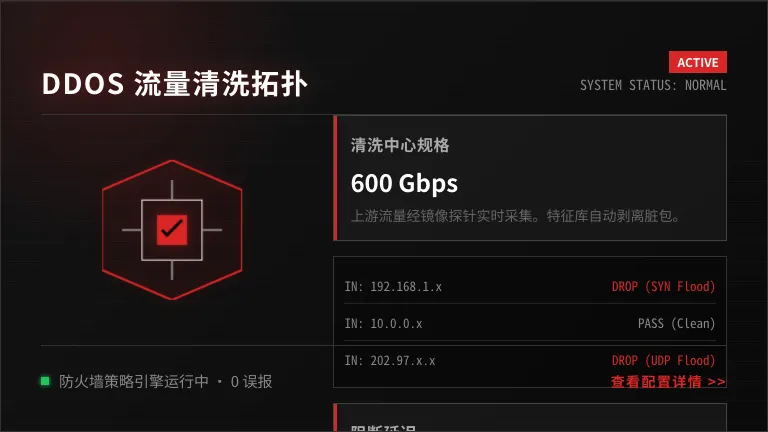菲律宾DDoS流量清洗中心