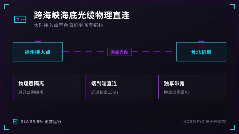 台湾专线网络延迟降80%:2026年IEPL直连通道配置 4 台湾专线服务器跨海峡海底光缆物理直连