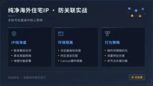 纯净海外住宅ip怎么选?多账号批量操作防关联实测