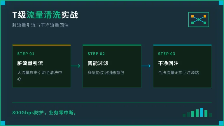韩国机房T级流量清洗