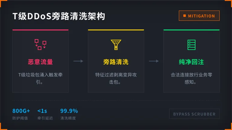 韩国T级DDoS流量清洗中心