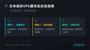 日本高防vps被攻击了怎么办？21年老运维的应急方案