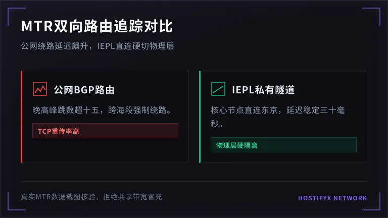 公网绕路 vs IEPL直连
