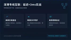 深圳香港专线互联2026版：延迟