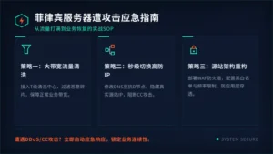 菲律宾服务器被攻击怎么办？从被打爆到恢复运营全流程