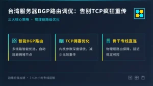 台湾服务器bgp路由调优：告别TCP疯狂重传