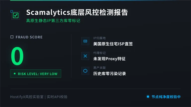 Scamalytics检测报告