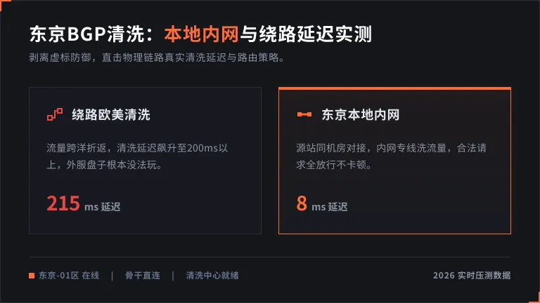 东京本地BGP流量清洗 