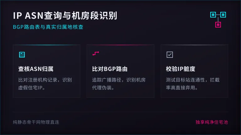 IP ASN信息查询工具，如何一眼识破机房段伪装