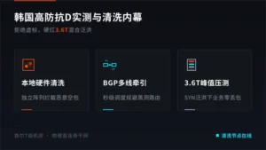 韩国高防服务器抗多大攻击？揭秘IDC圈不告诉你的清洗内幕