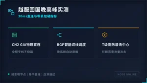 越南服务器到国内延迟实测：晚高峰30ms不丢包的3个硬指标