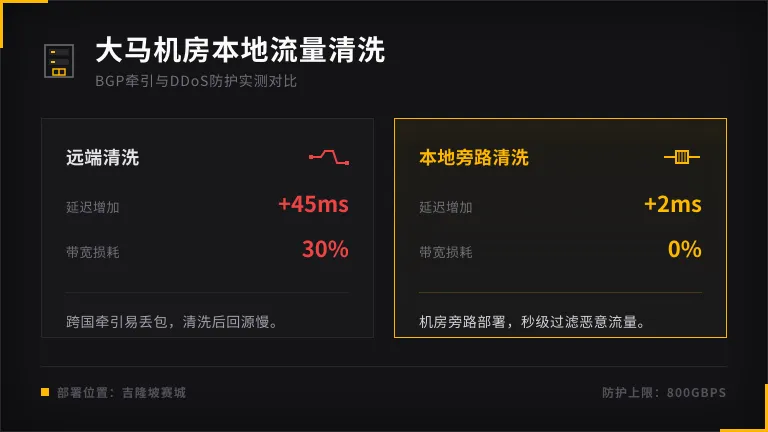 马来西亚服务器机房本地流量清洗设备