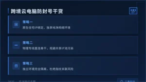 跨境云电脑防封号干货：3套原生IP环境防风控实测