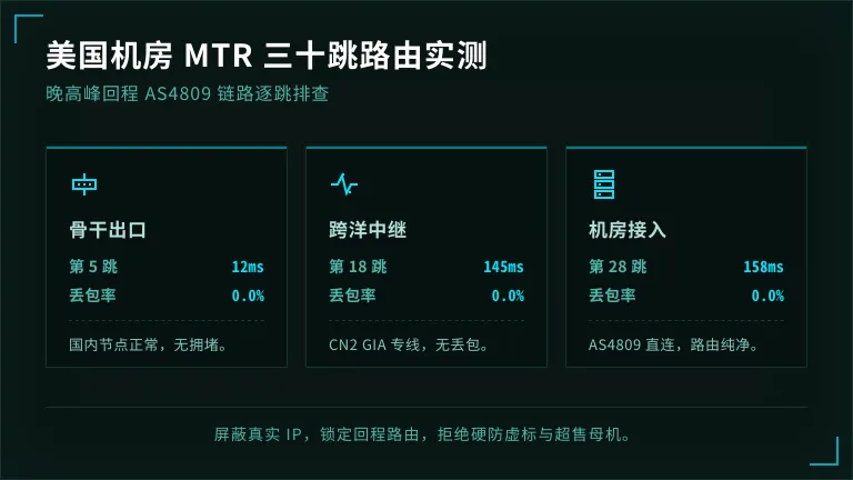 美国服务器MTR三十跳终端截图