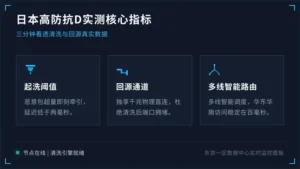 日本高防服务器抗ddos测试3分钟看懂