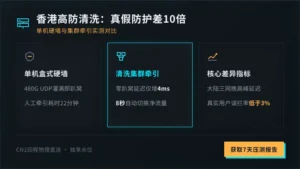 如何选择香港高防服务器？真假防护差10倍