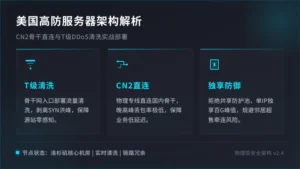 美国高防服务器月租多少钱：100G档月付299刀起