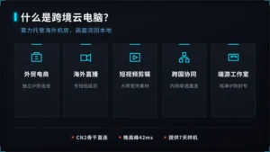 什么是跨境云电脑？5类人最适合用云桌面